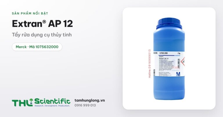 Extran® AP 12 – chất tẩy rửa kiềm cho dụng cụ thủy tinh phòng thí nghiệm – 2 kg